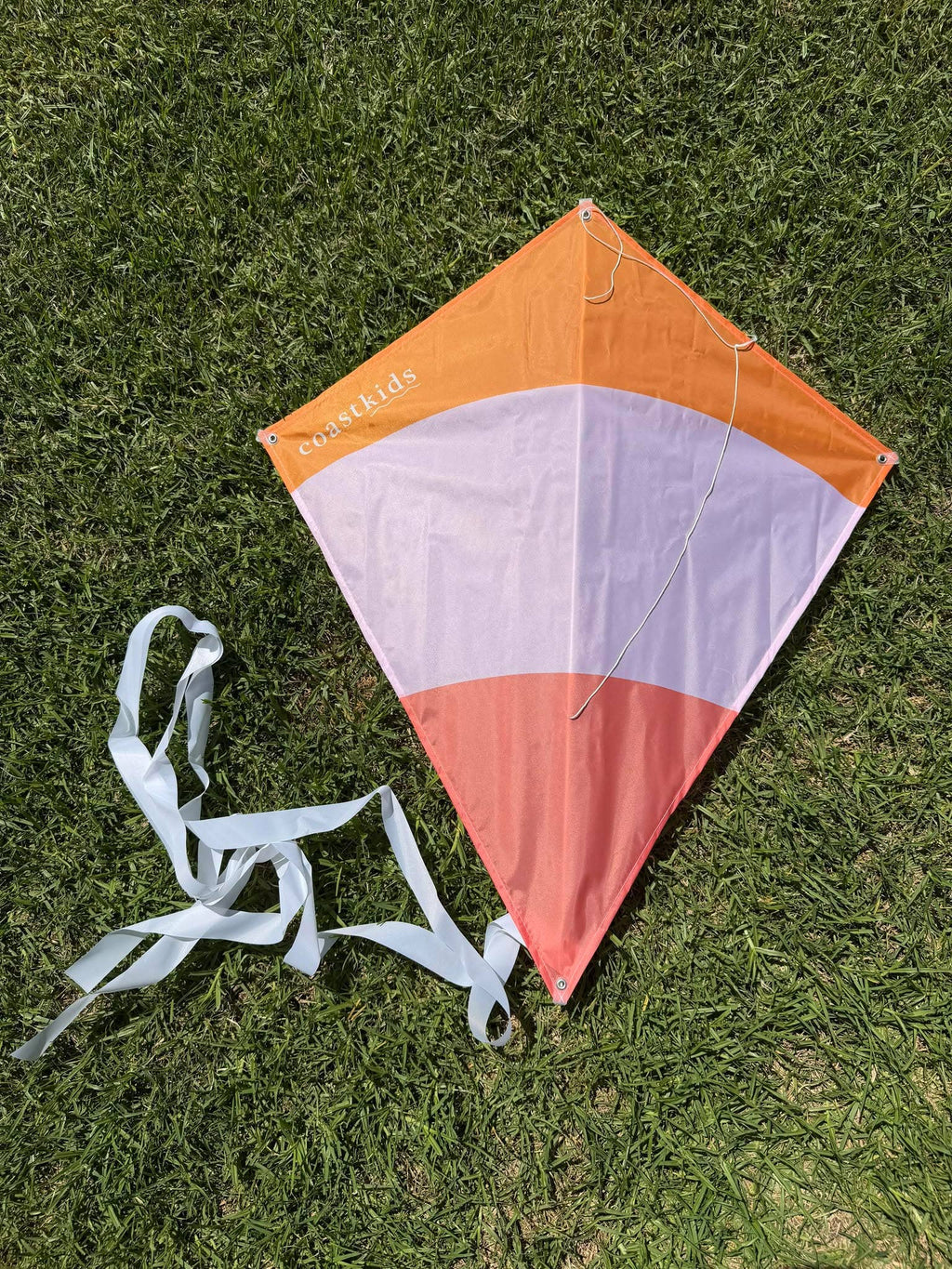 Coast Kids Traditional Kite - Kirra - Made from Recycled Plastic Bottle in Purple