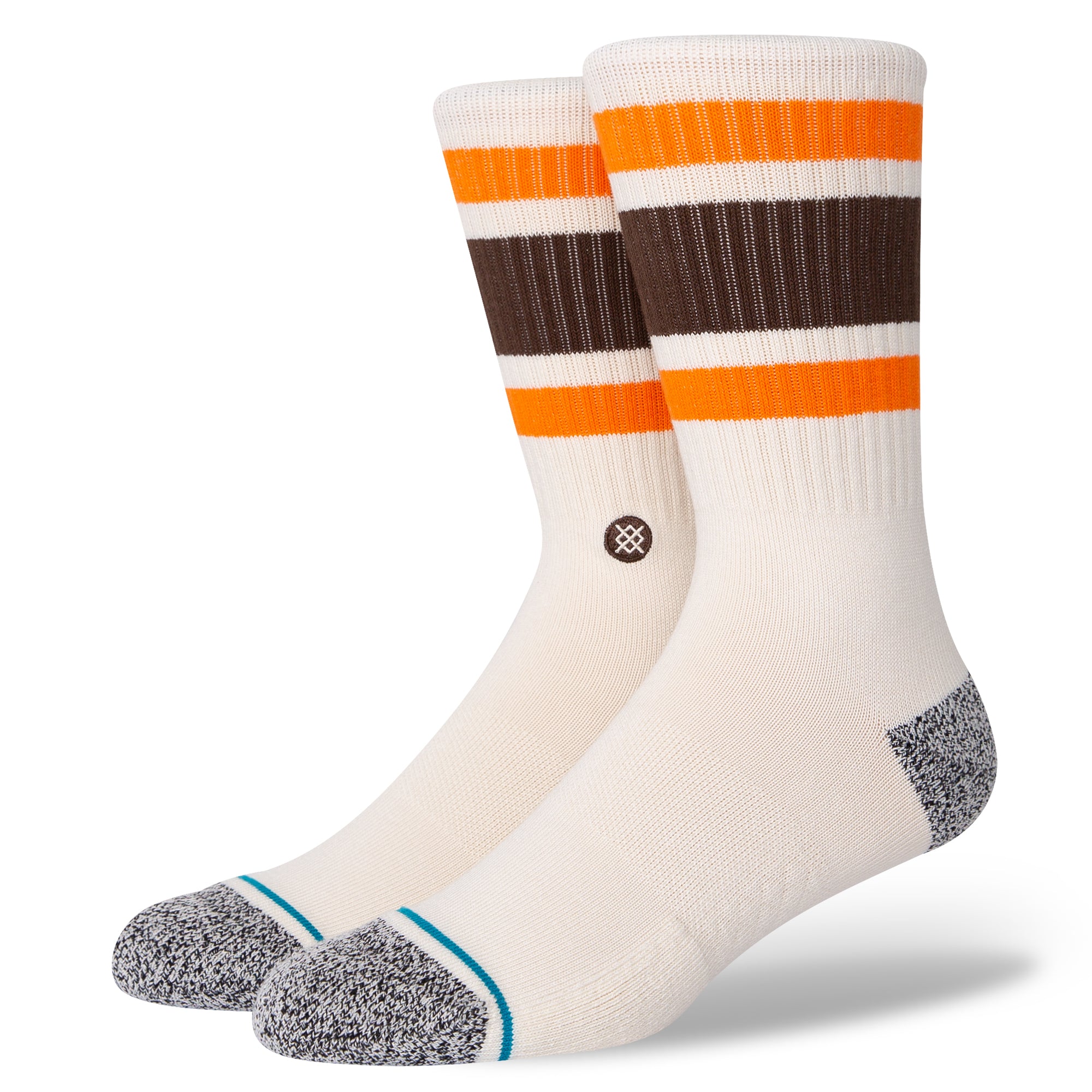 Stance BOYD CREW SOCKS - BUTTER in OFFWHITE
