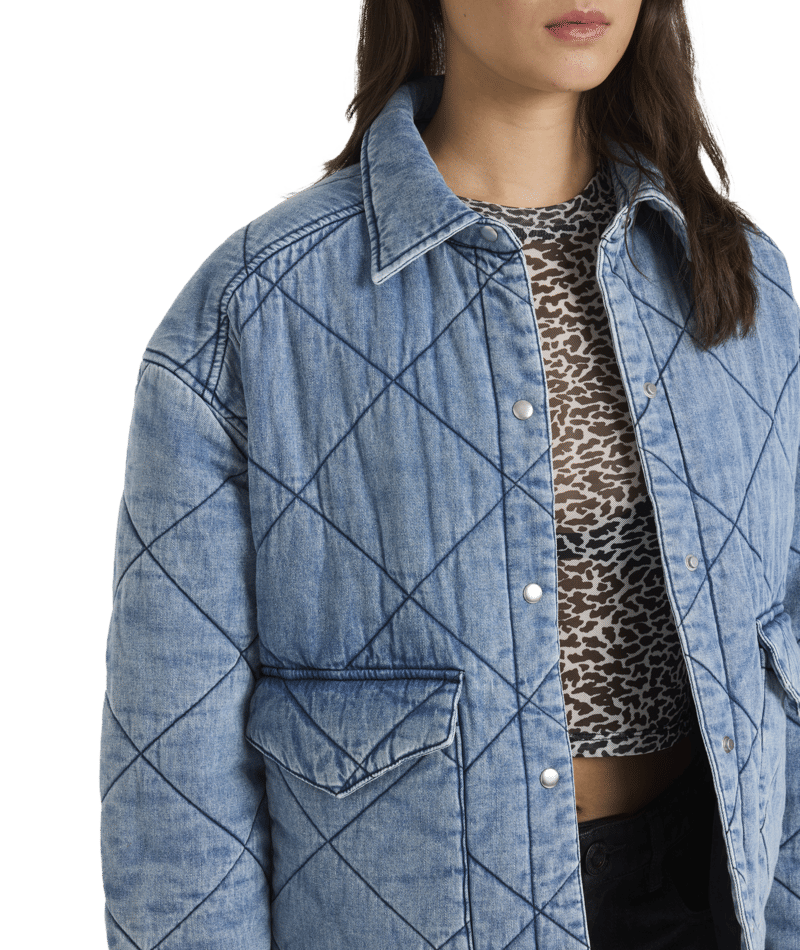 Volcom Oc Ramps Quilte in Worn Light Blue