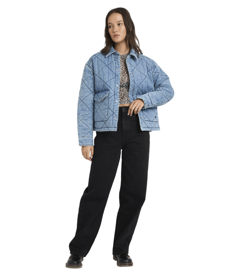 Volcom Oc Ramps Quilte in Worn Light Blue