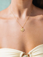 Malakai The Label Isola Sea Necklace in 18k Gold in Default Title
