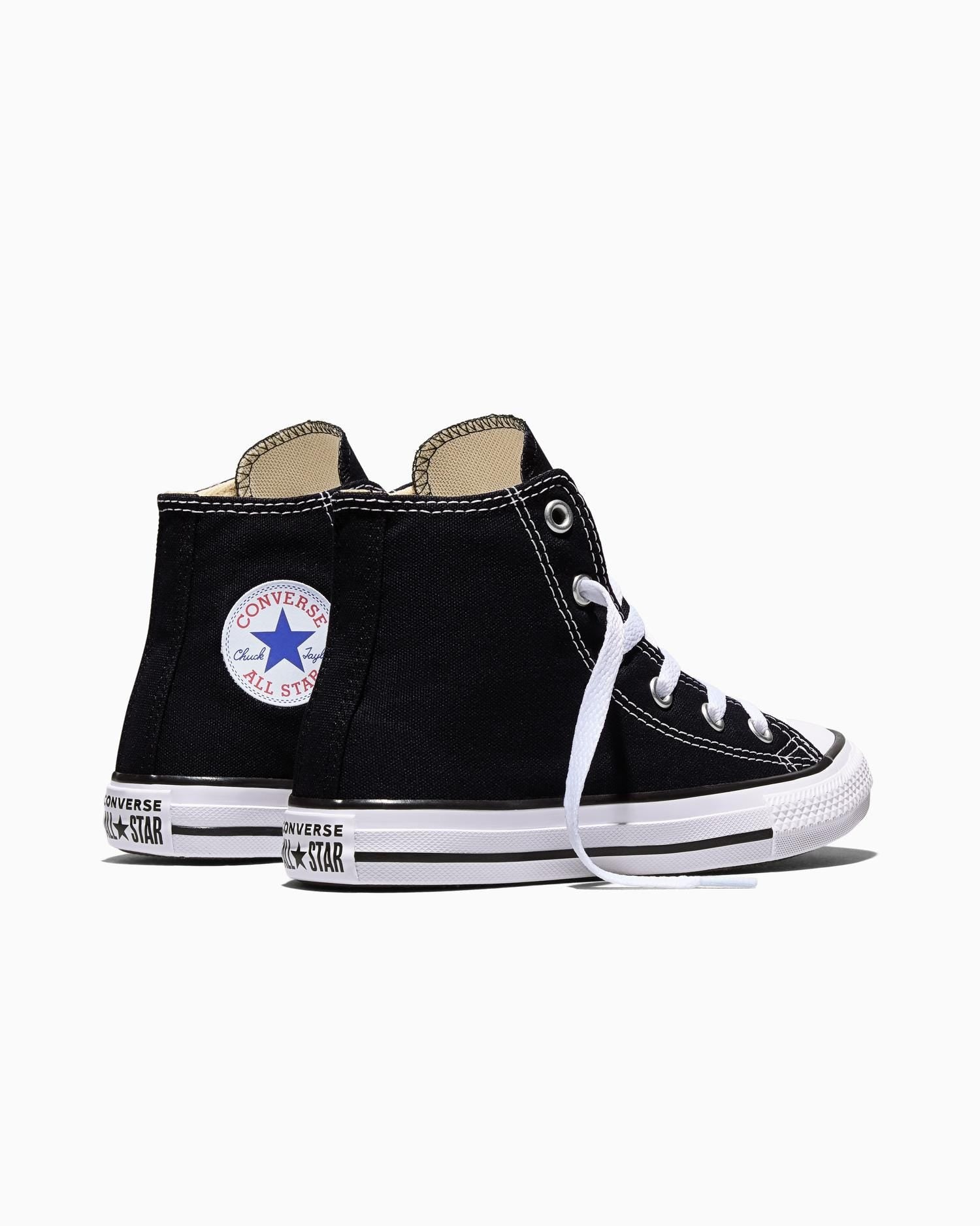 Converse Chuck Taylor All Star Junior High Top Black in Black