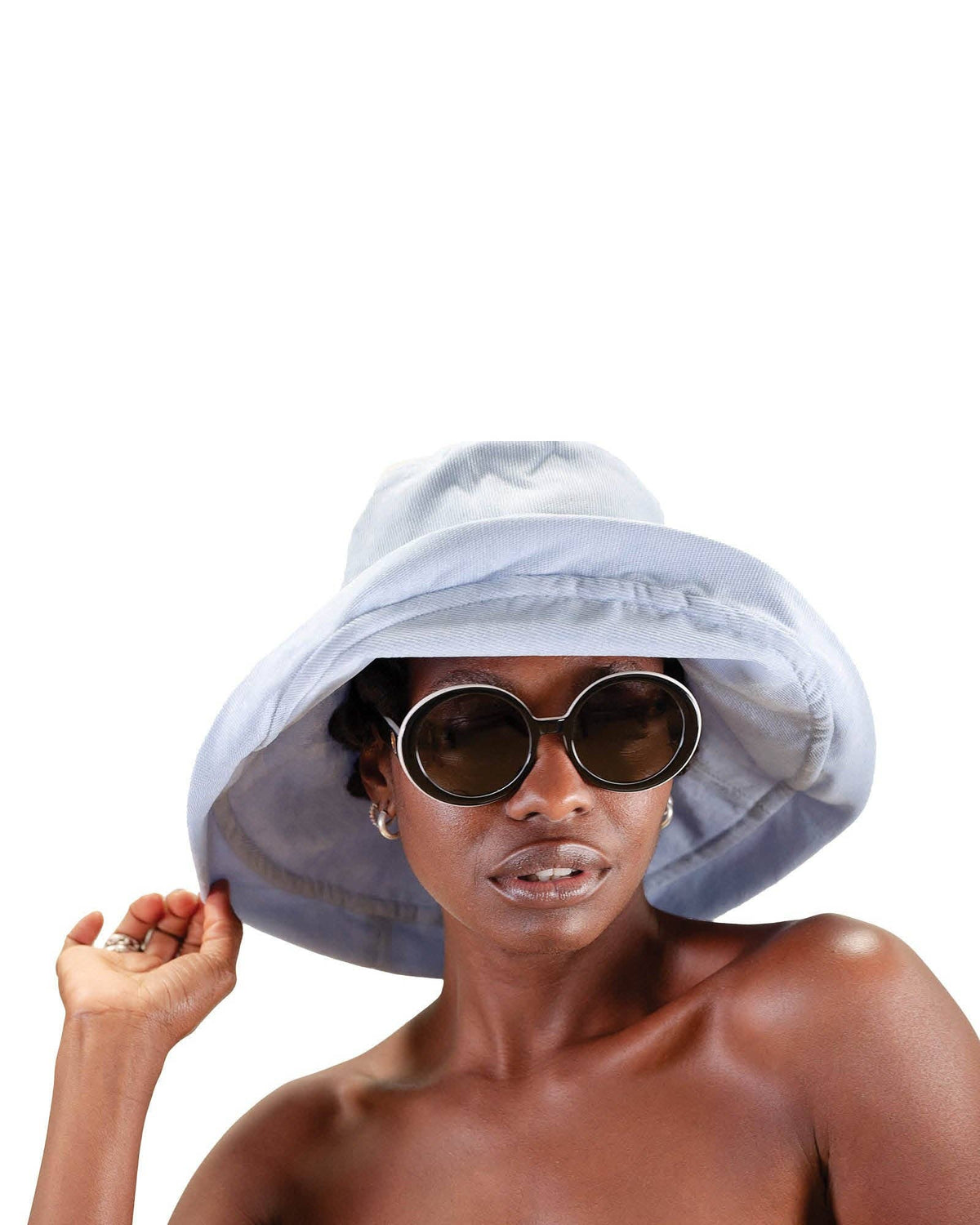 Fallen Broken Street The Sunday – Light Blue Sun Hat in Single