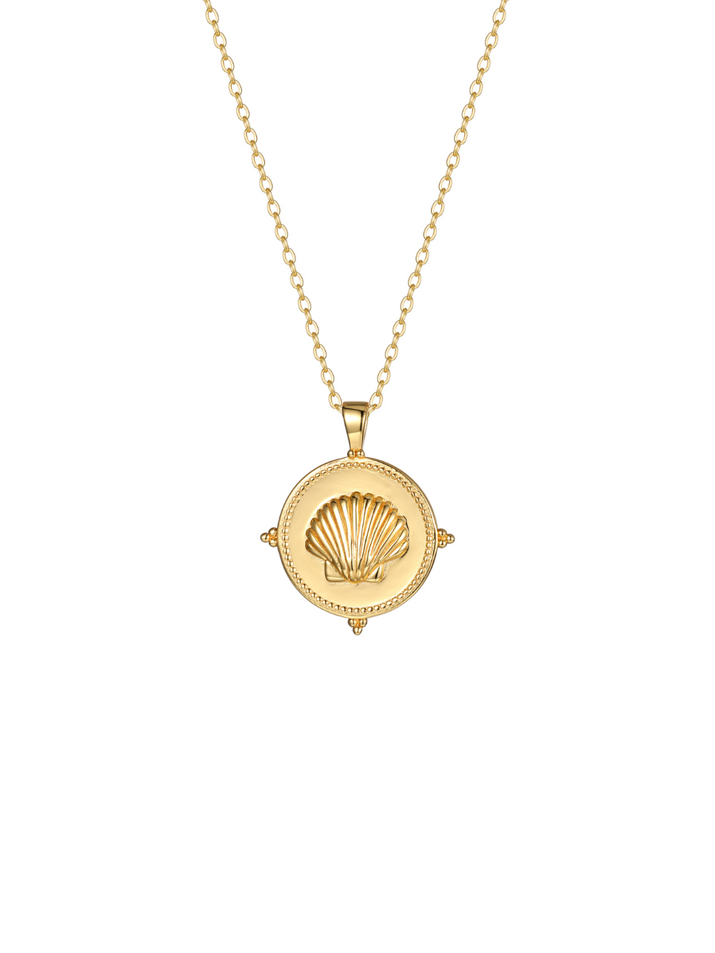 Malakai The Label Isola Sea Necklace in 18k Gold in Default Title