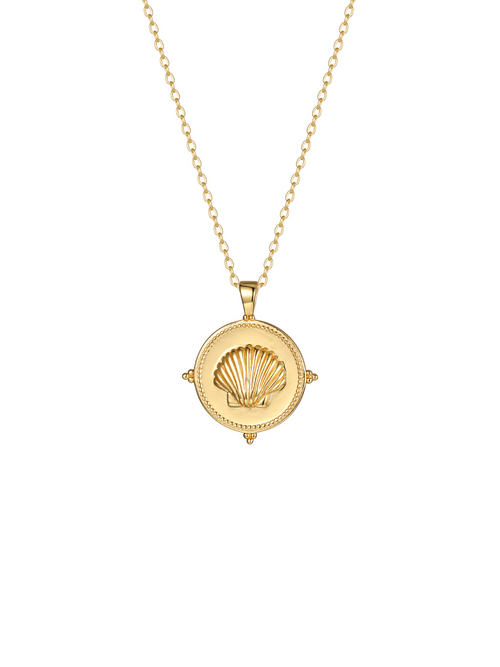 Malakai The Label Isola Sea Necklace in 18k Gold in Default Title