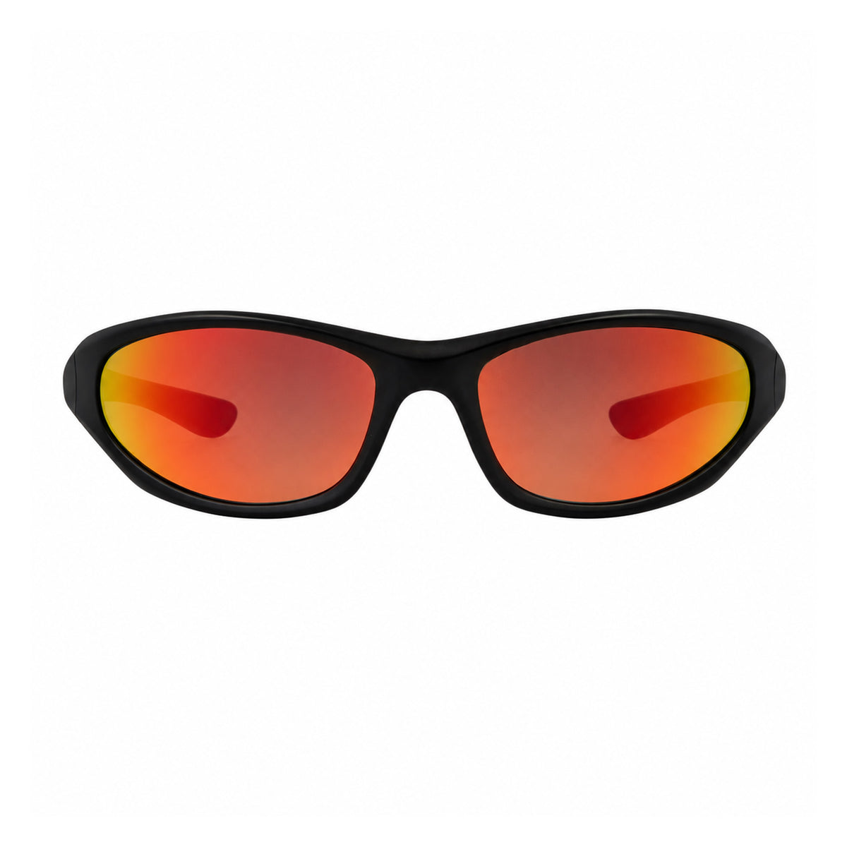 Carve VERT MATTE BLACK FRAME WITH RED IRIDIUM LENS in Single