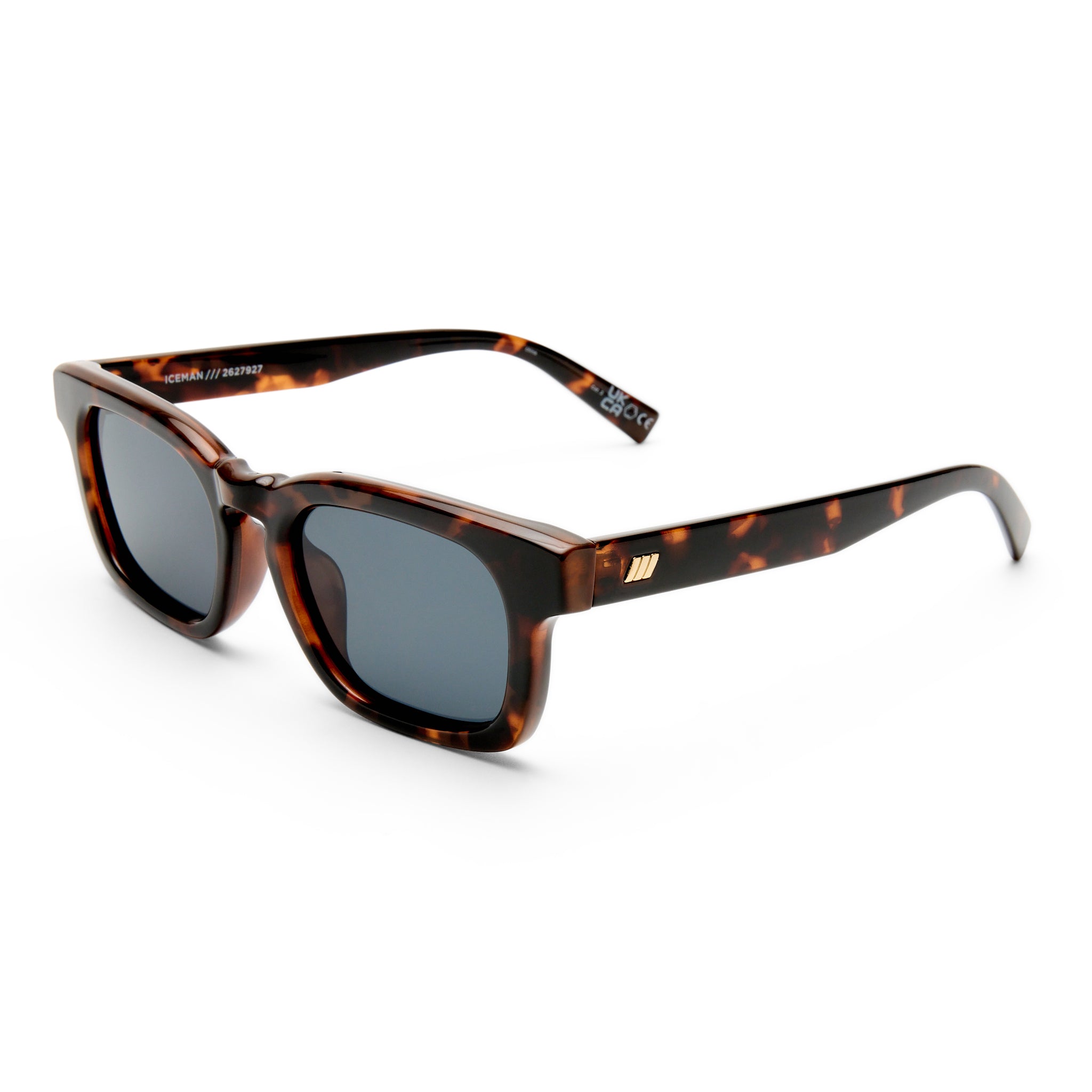 Le Specs ICEBERG + TOKYO TORT in SMOKE MONO