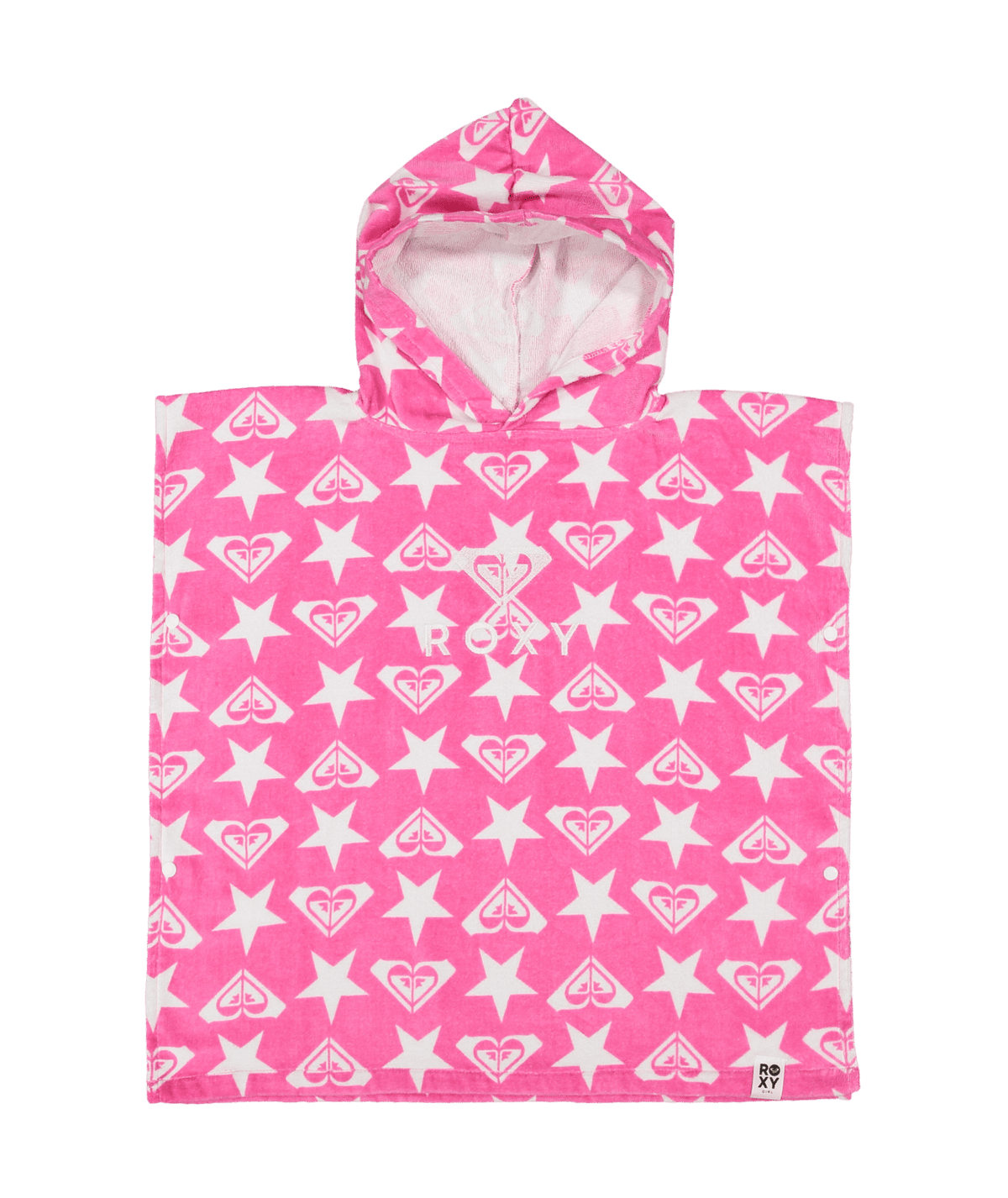 Roxy Girls 2-7 Stay Magical Hooded Towel in Pink Carnation Super
