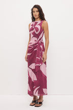 Mon Renn Peta Sleeveless Maxi Dress Painterly Floral in PAINTERLY FLORAL