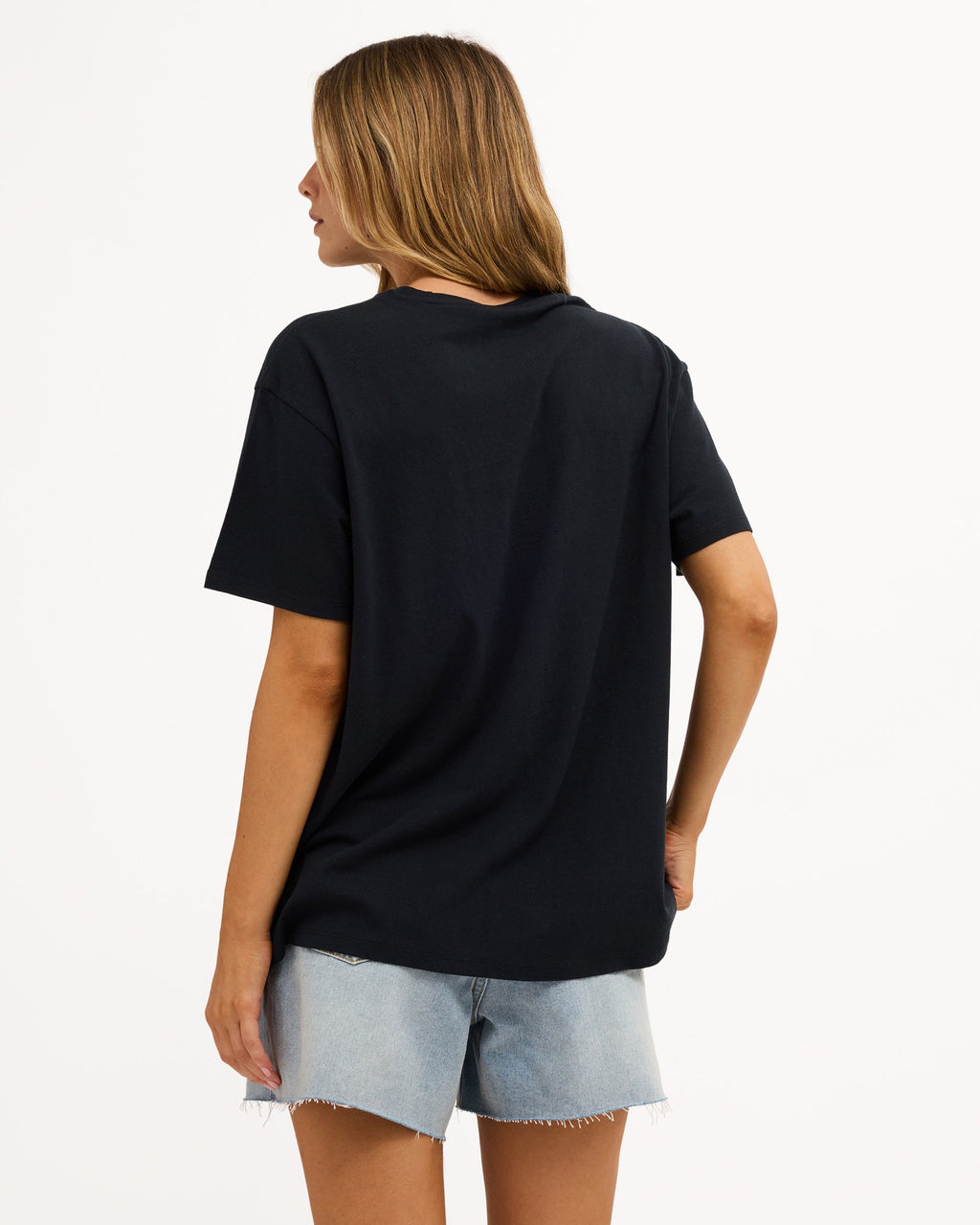 Billabong Womens Pacific T-Shirt in OFF BLACK