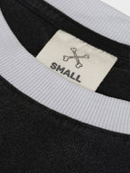 Billy Bones Club Bones Classic Ringer Tee - Vintage Black/ White in Single