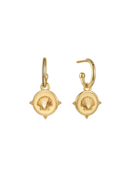 Malakai The Label Isola Sea Earrings in 18k Gold in Default Title