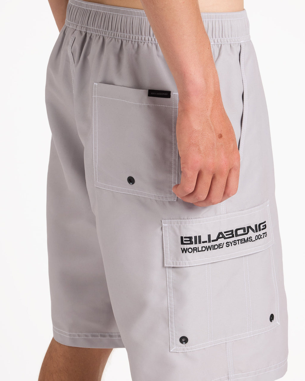 Billabong Mens Throw On 22" Boardshorts in ASH