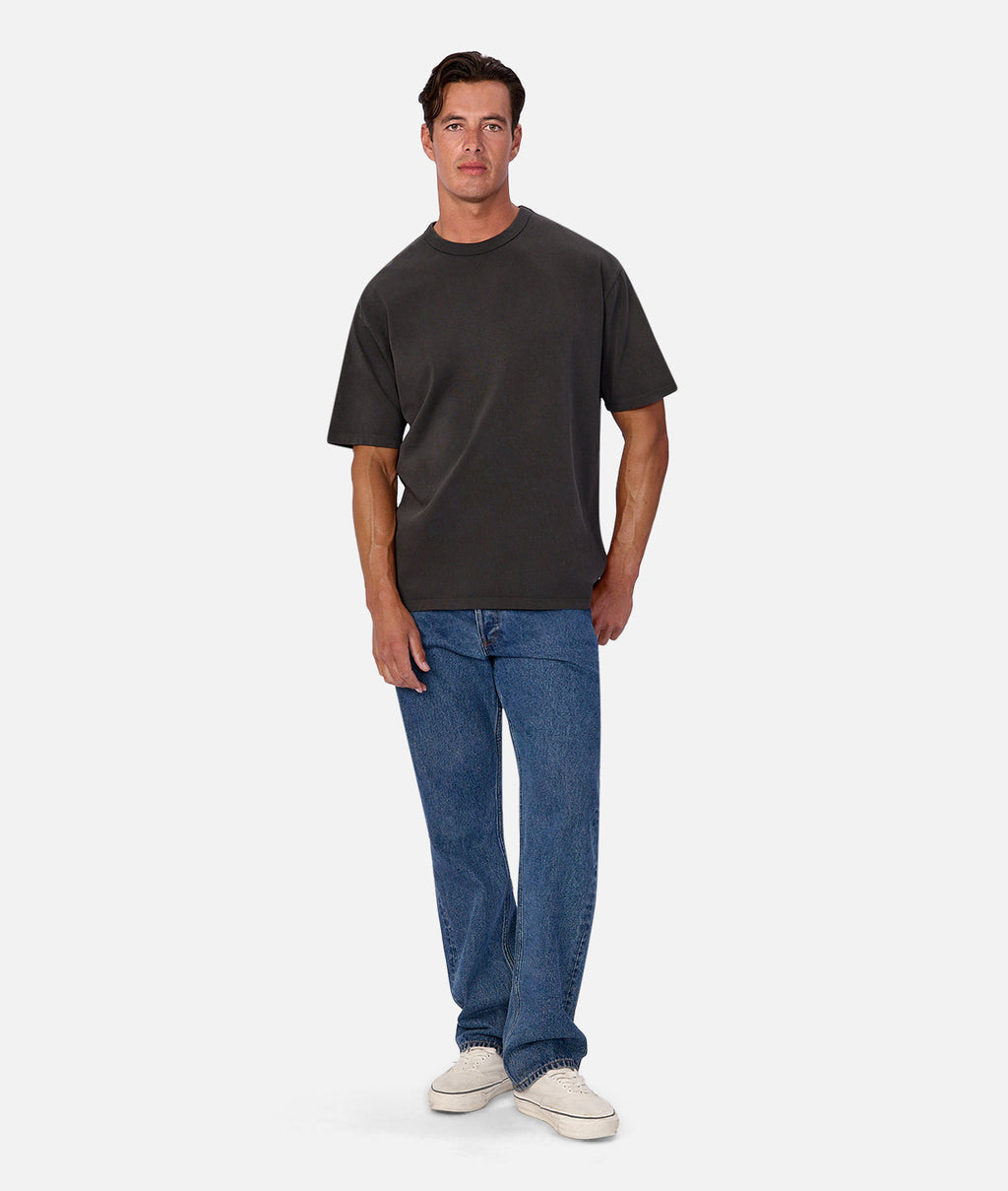 Industrie The Del Sur Tee - PD Black in PD BLACK