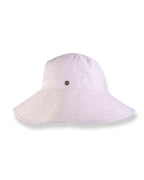 Fallen Broken Street The Sandbar – Natural Linen Bucket Hat in Cream