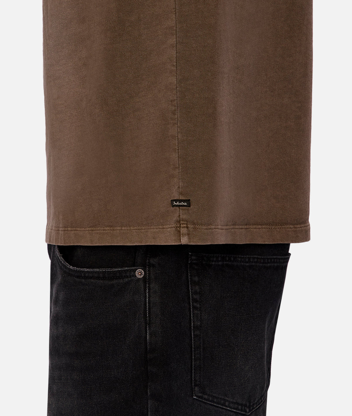 Industrie The Del Sur Tee - Mocha in MOCHA 25