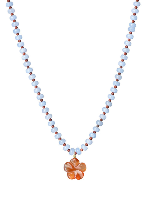 Malakai The Label Elce Beaded Necklace in Gold