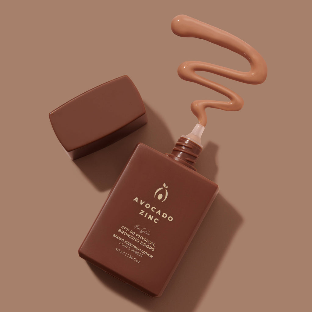 Avocado Zinc Spf 50 Physical Bronzing Drops in Single