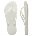 Havaianas Slim Metallic White in White