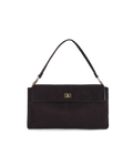 Billini VELA SHOULDER BAG in DARK CHOCOLATE SUEDE