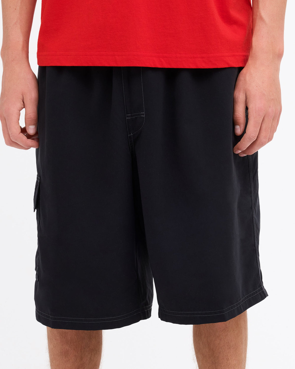 Billabong Mens Throw On 22" Boardshorts in Black