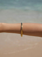 Malakai The Label Solei Bangle 18K Gold in Default Title