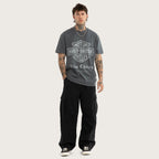 Kiss Chacey Downshift Relaxed Tee in Pigment Turbulence