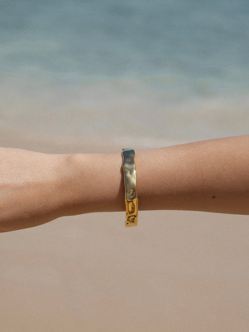 Malakai The Label Cairo Cuff 18K Gold in Default Title