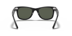 Ray-Ban® WAYFARER BLACK GREEN POLARIZED in Black