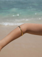 Malakai The Label Solei Bangle 18K Gold in Default Title