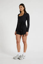 All Fenix Allfenix Cloudcore Lite Long Sleeve Wrap Top in Single