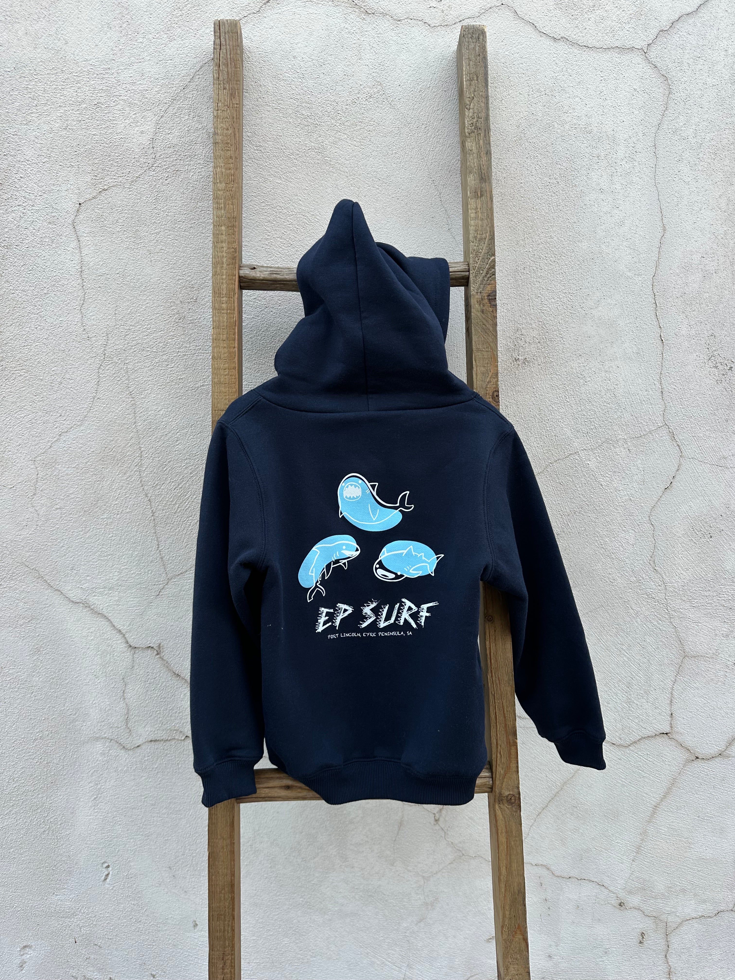 EP SURF Kids Baby Shark Hoody