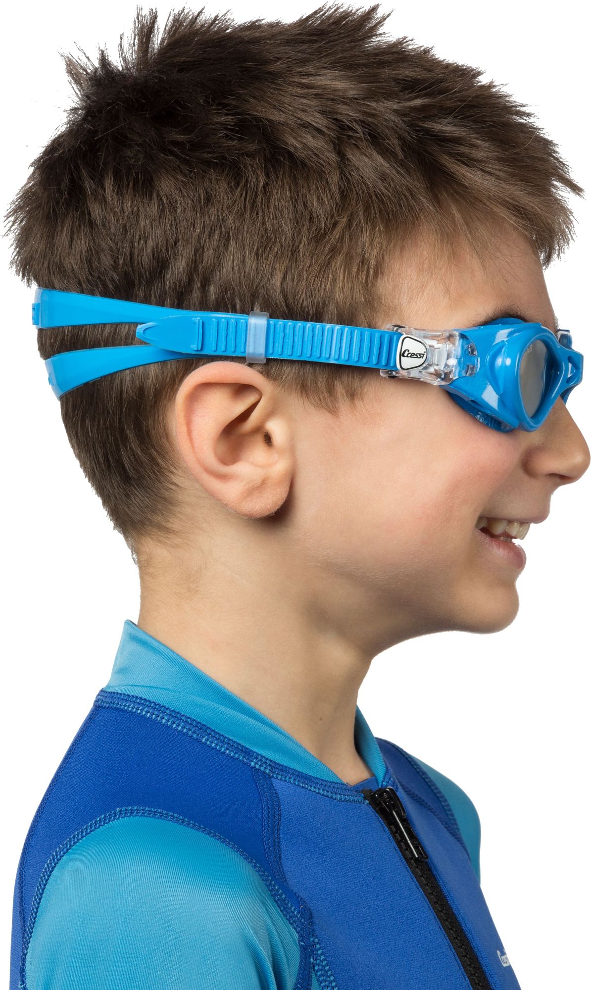 Cressi Crab Goggles in Azure