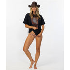 O'Neill Bahia Tangerine Tee in BLK BLACK