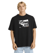 Quiksilver Mens Mercury Montage T-Shirt in Black