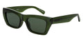 Carve Solis - Crystal Moss Green Frame with Grey Polarized Lens in Single