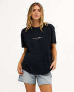 Billabong Womens Pacific T-Shirt in OFF BLACK