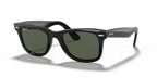 Ray-Ban® WAYFARER BLACK GREEN POLARIZED in Black