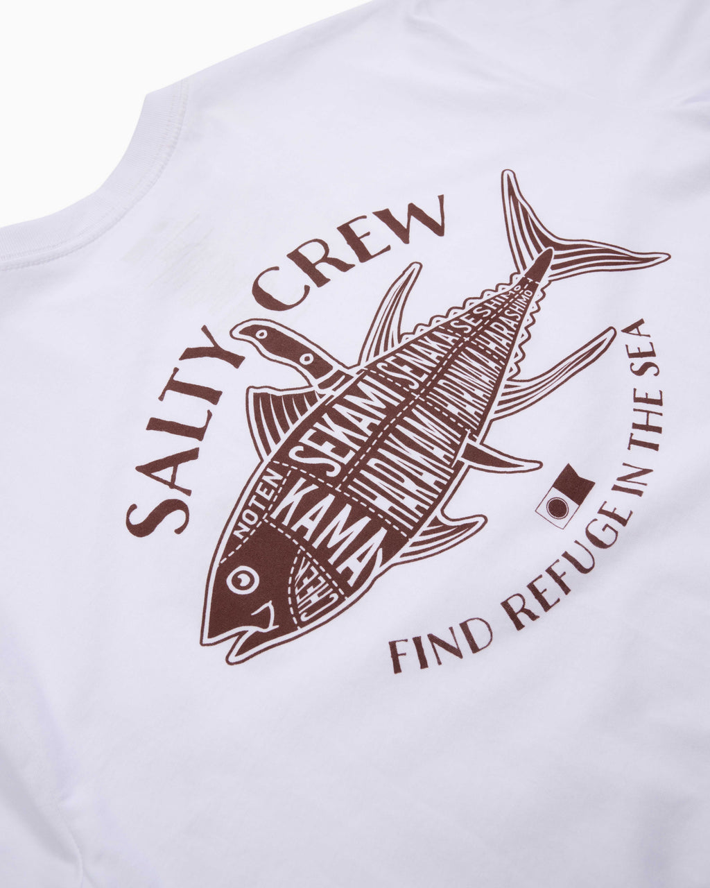 Salty Crew Omakase Premium SS Tee - White in WHITE