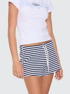 Thrills Co Idle Hands Short - Heritage Navy Stripe in Heritage Navy Stripe