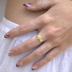 MiKi Jewellery Seastar Gold Ring in Single