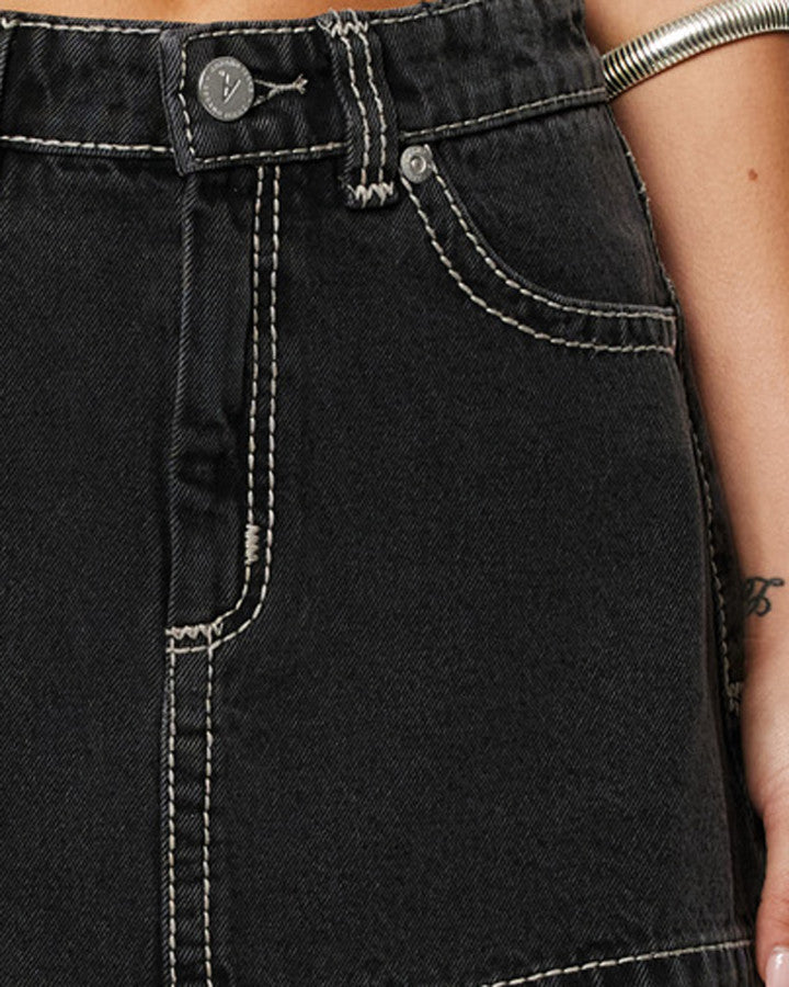 Abrand Jeans 95 Aline Skirt Frankie Hs in FRANKIE