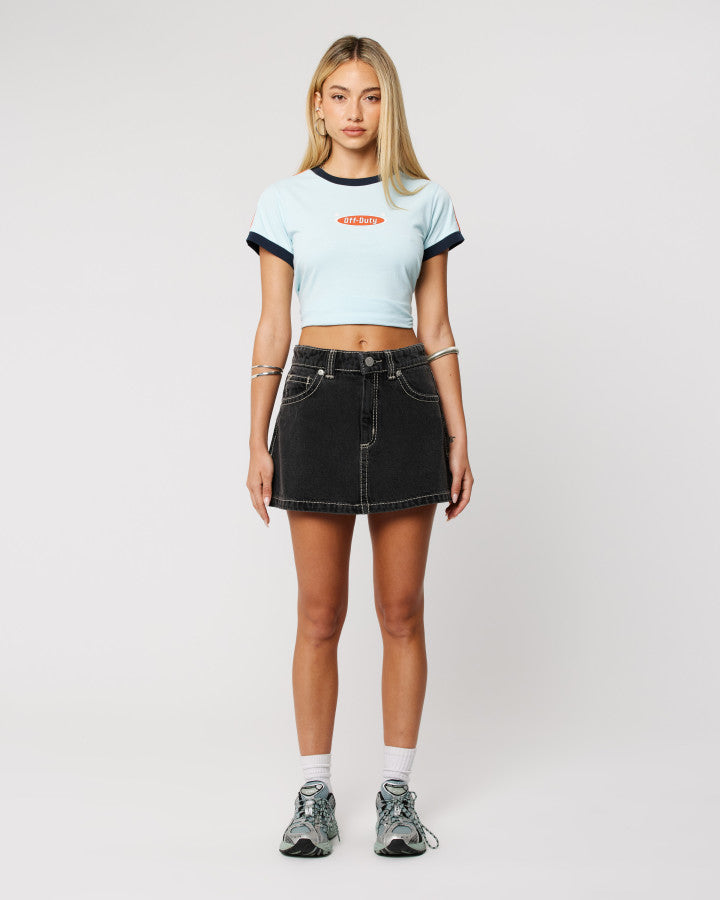 Abrand Jeans 95 Aline Skirt Frankie Hs in FRANKIE