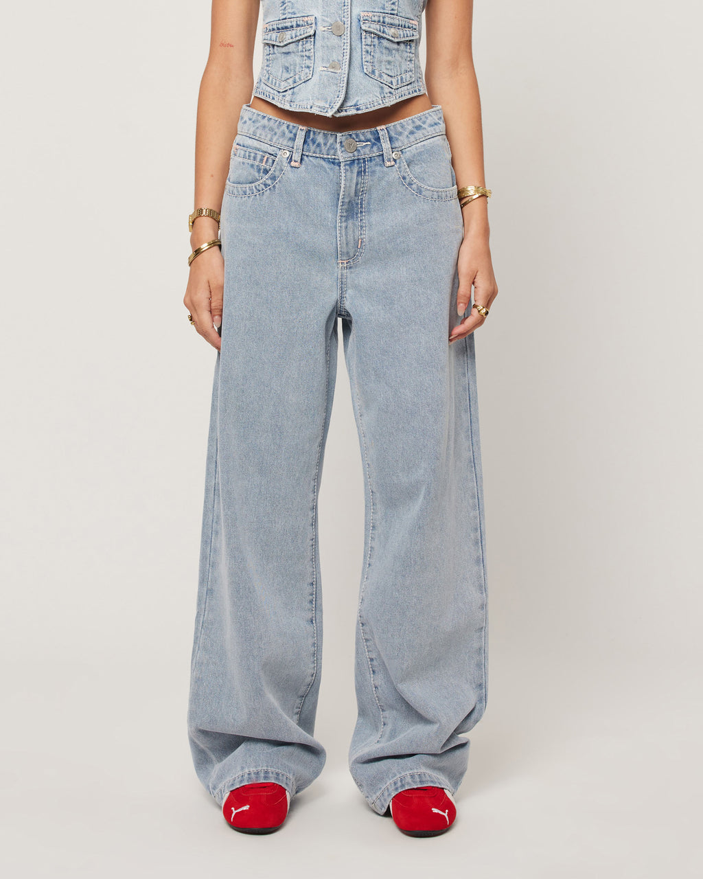 Abrand Jeans 95 Baggy Avril in AVRIL