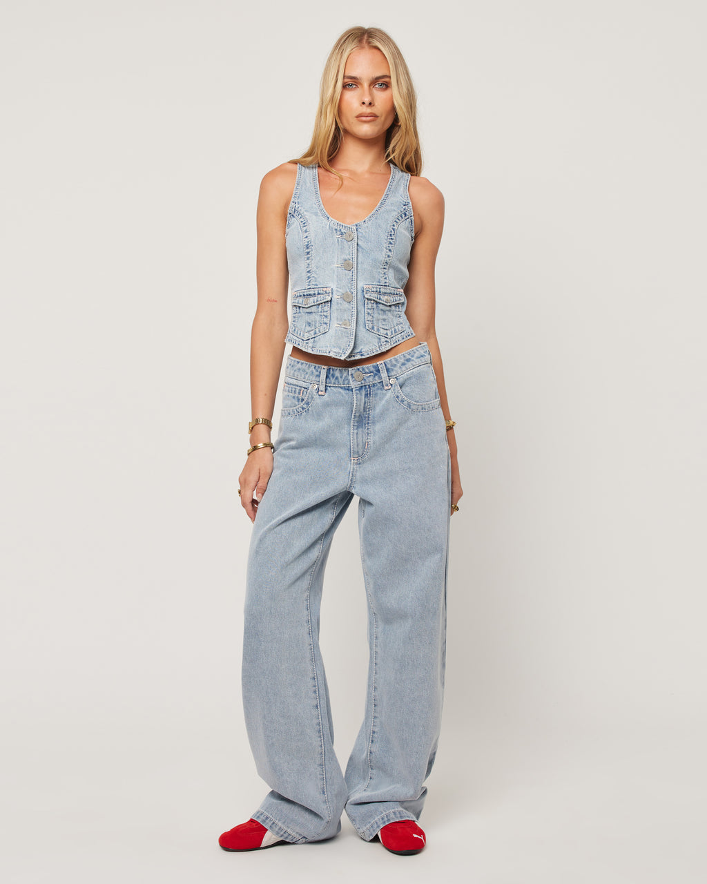 Abrand Jeans 95 Baggy Avril in AVRIL