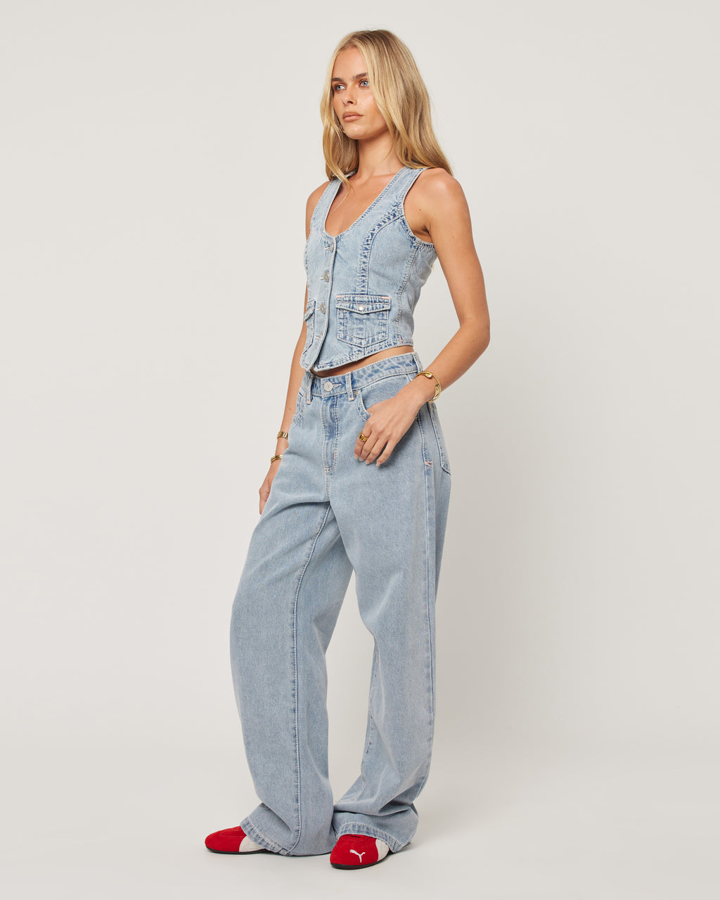 Abrand Jeans 95 Baggy Avril in AVRIL