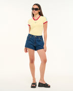 Abrand Jeans 95 Malibu Short Tavi Rcy in TAVI