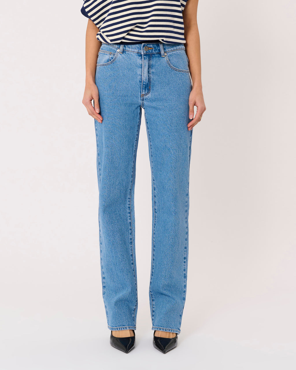 Abrand Jeans 95 Straight Debbie in DEBBIE
