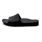 Archies Footwear Arch Support Slides - Classic - Black in Single
