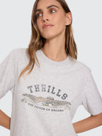Thrills Co The Power of Dreams Essential Tee - Snow Marle in Snow Marle
